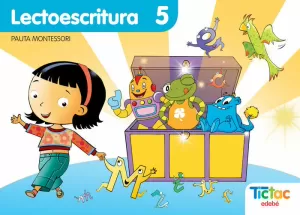LECTOESCRITURA 5 PAUTA MONTESSORI